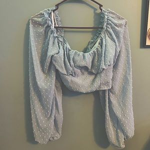 Light blue long sleeve